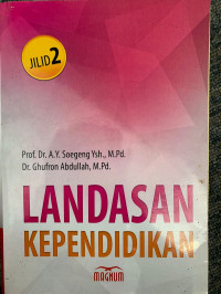 Image of Landasan Kependidikan Jilid 2